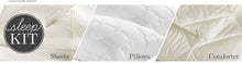 Load image into Gallery viewer, Luxury Microfiber Sleep Kit Twin-Ivory by PureCare PCSMFBB-T-IV