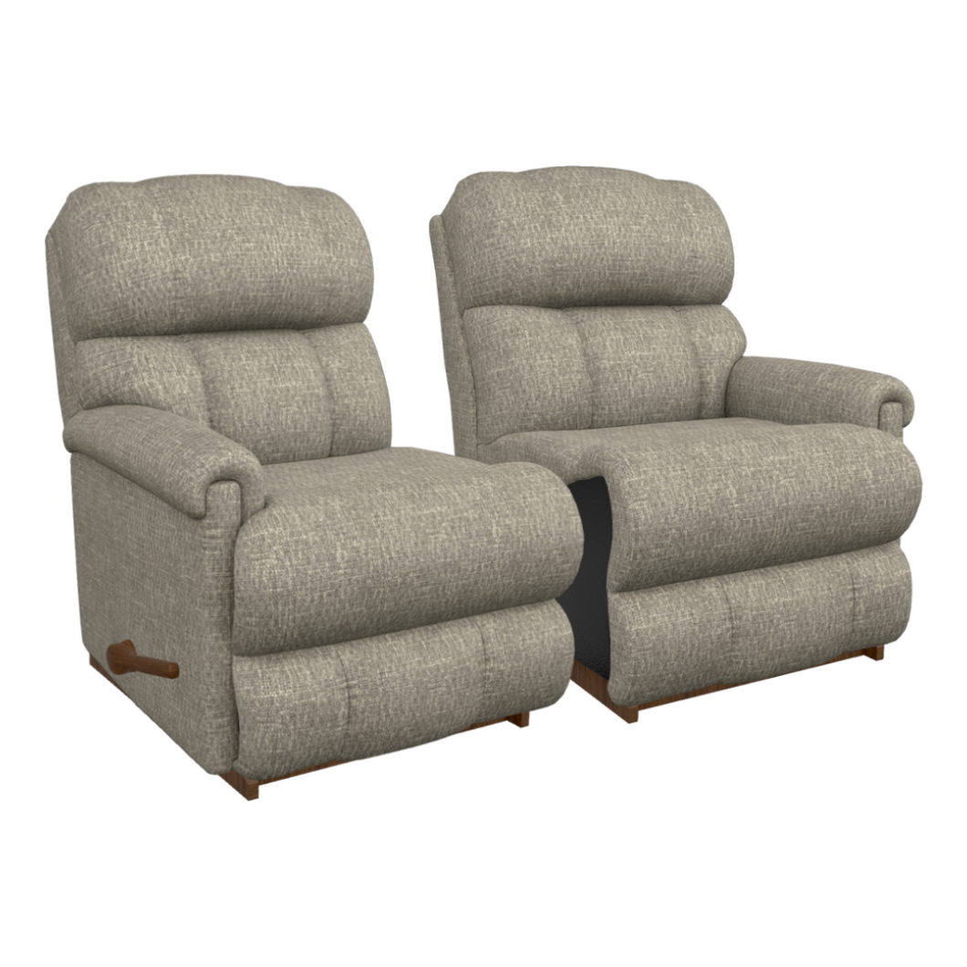 Pinnacle Right-Arm Sitting and Left-Arm Sitting Rocking Recliner Loveseat by La-Z-Boy Furniture 30R, 30L-512 D175964 Marble