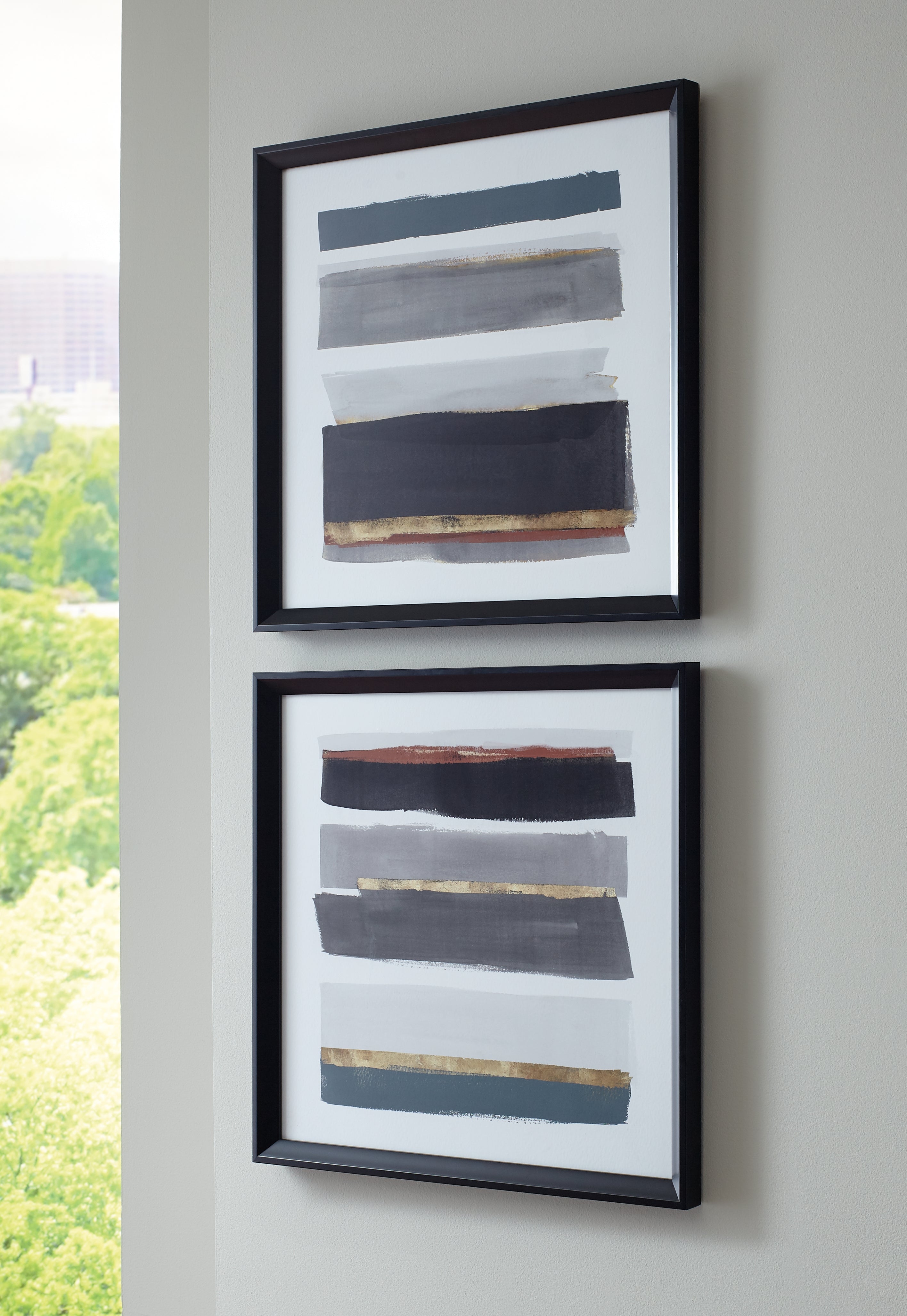 Hallwood Wall Art (Set of 2) by Ashley Furniture A8000298 Hallwood Wall Art (Set of 2) by Ashley Furniture A8000298