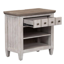 Load image into Gallery viewer, Heartland One Drawer Nightstand with Charging Station by Liberty Furniture 824-BR61