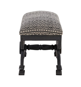 Elixer Black Ottoman by Linon/Powell 19S6151B Discontinued