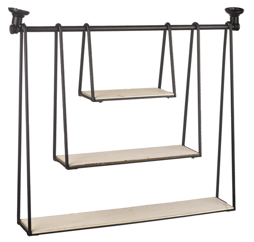 Three Tier Swing Wall Shelf by Ganz CB173116