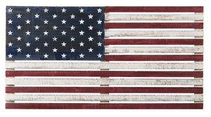 Slat American Flag Wall Decor by Ganz CB174011
