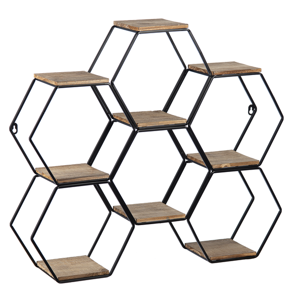 Hexagon shelving unit hotsell