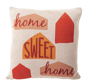"Home Sweet Home" Knit Pillow by Ganz CB176174