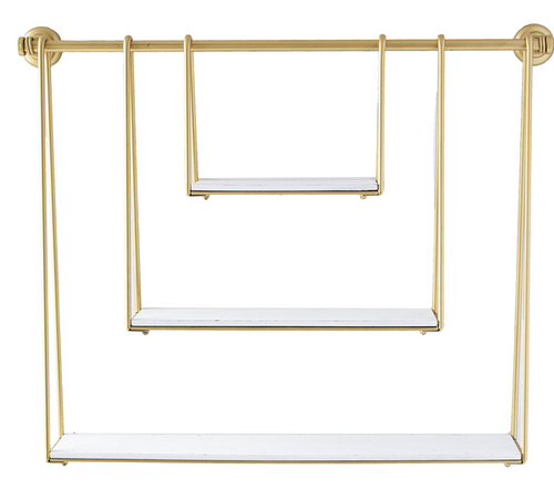 Gold Three Tier Swing Shelf by Ganz CB176417