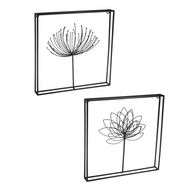 Wirework Flower Shadowbox Wall Decor by Ganz CB176439