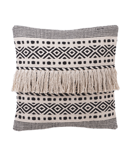 Black & White Tribal Striped Pillow by Ganz CB177599