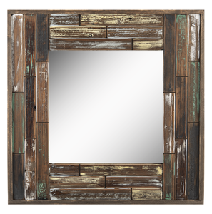 Reclaimed Wood Wall Mirror by Ganz CB178111