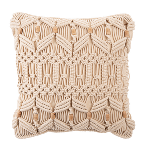 Macrame Pillow with Beads by Ganz CB179688