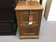 Oak Two Drawer File Cabinet by American Heartland 93002MD Medium Oak