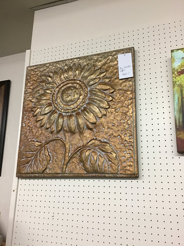 Sunflower Metal Wall Decor by Ganz 164547