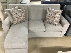Piper Sofa & Ottoman w/ Chaise Cushion by La-Z-Boy Furniture 61S-620 C181163 Pebble