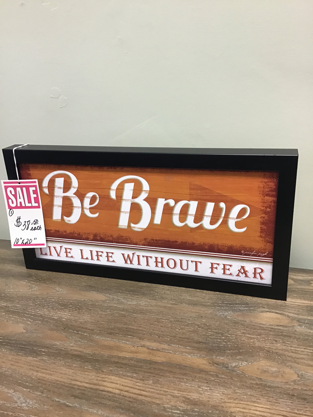 Be Brave Wall Decor by Art Effect