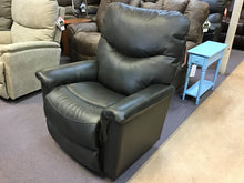 Load image into Gallery viewer, James Leather Rocker Recliner by La-Z-Boy Furniture 10-521 LB152056 Charcoal