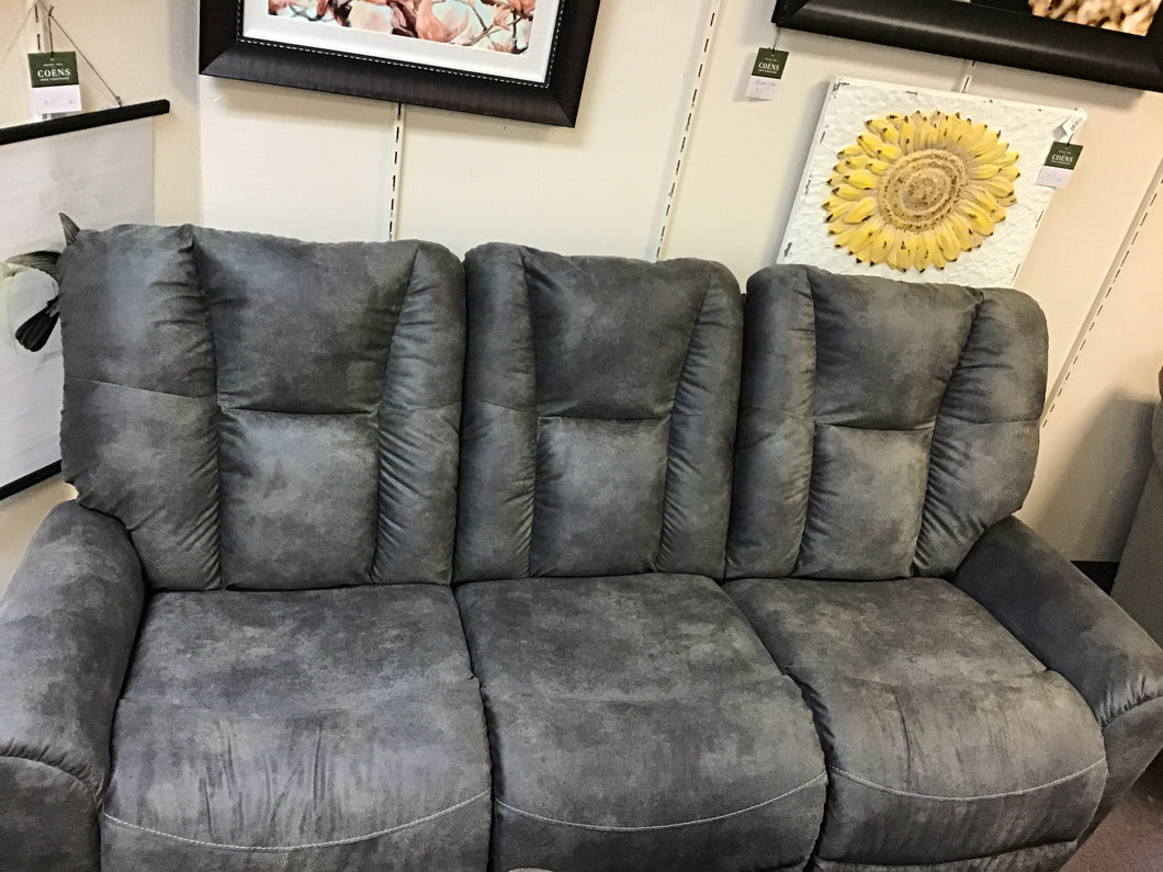 Rori Power Reclining Sofa w/Headrest by La-Z-Boy Furniture 44U-763 D170157  Smoke Discontinued style