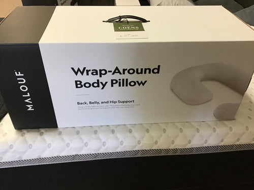 Wrap-Around Body/Pregnancy Pillow by Malouf Sleep ZZPJHFGM