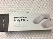 Load image into Gallery viewer, Horseshoe Body/Pregnancy Pillow by Malouf Sleep ZZPUHFGM