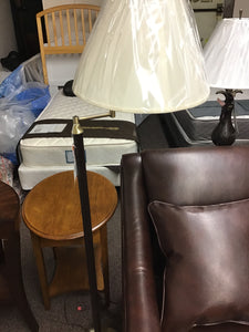 Brown Swing Arm Floor Lamp by Home Accents 111 SA