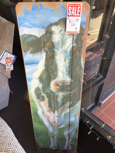 Vertical Cow Wall Decor by Ganz 150878