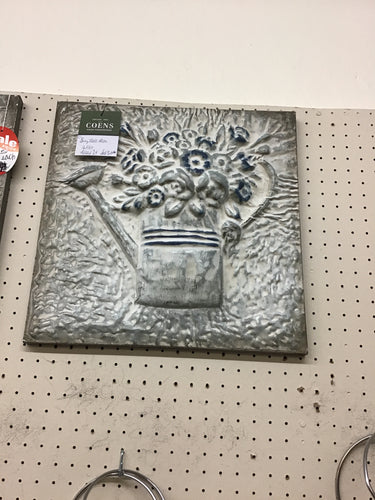 Embossed Flowers in Watering Can by Ganz 163331