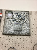 Embossed Flowers in Watering Can by Ganz 163331