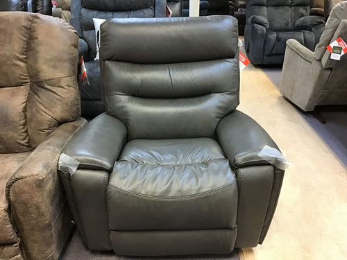 Soren Leather Rocker Recliner by La-Z-Boy Furniture 10-773 LB180458 Pewter Discontinued Style &  leather