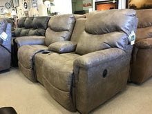 Load image into Gallery viewer, James Reclining Loveseat w/Console by La-Z-Boy Furniture 490-521 RE994769 Marble