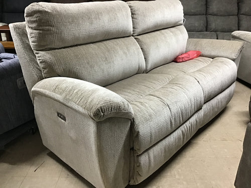 Roman Power Reclining 2-Seat Sofa by La-Z-Boy Furniture 43P-722 B169061 Putty Discontinued fabric