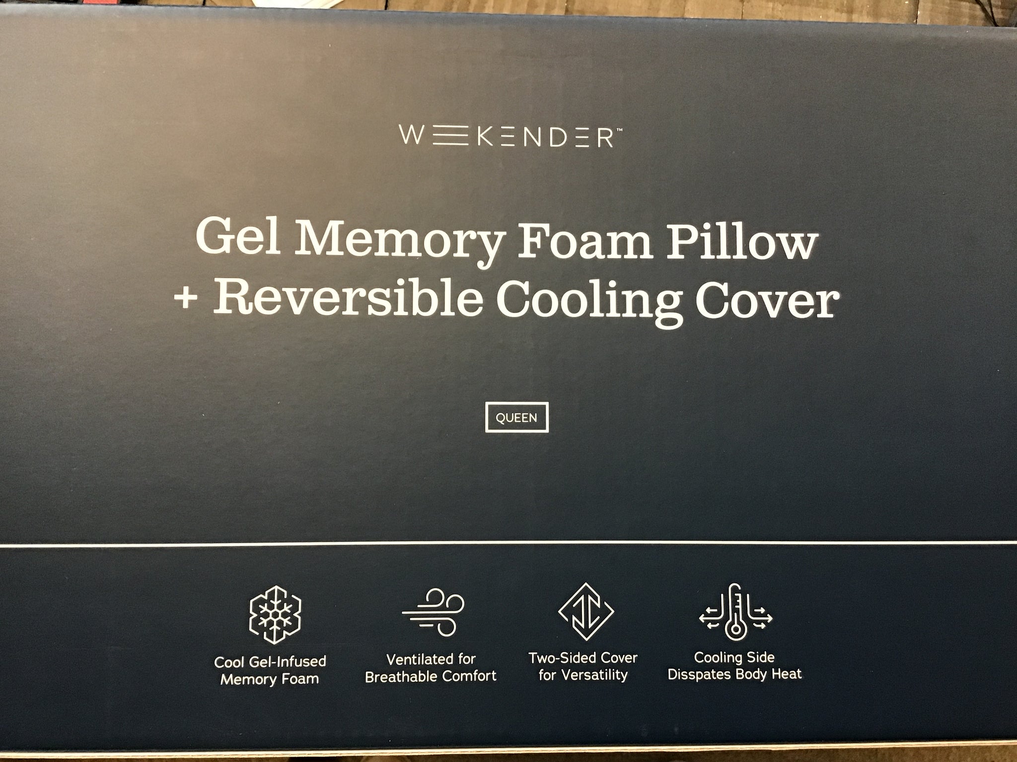 Weekender Cooling Gel Memory Foam Pillow