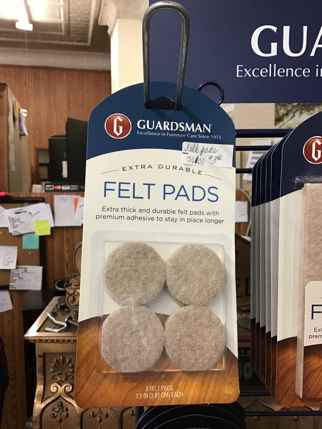 Felt Pads 1.5 Inch (8 pk) by Guardsman 710100
