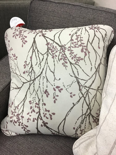 Knife Edge Welt Throw Pillow by La-Z-Boy Furniture 08P-262 G151589 Spring Blooms-Discontinued fabric