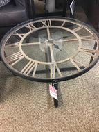 Clock Coffee Table by Ganz 158816 Discontinued