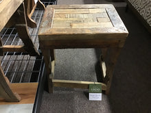 Load image into Gallery viewer, Repurposed Wagon Wheel Table by Ganz 149885