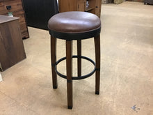 Load image into Gallery viewer, Bar Stool w/ Sable Faux Leather Seat by Design House 10119SN/SB Sienna