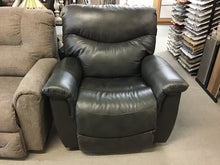 Load image into Gallery viewer, James Leather Recliner by La-Z-Boy Furniture 410-521 LB152056 Charcoal-Discontinued