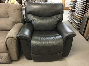James Leather Recliner by La-Z-Boy Furniture 410-521 LB152056 Charcoal-Discontinued