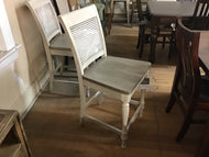 Westwood Caneback Barstool with Wood Seat by Sunny Designs 1610WV-24-Discontinued