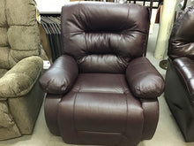 Load image into Gallery viewer, Maddox Leather Rocker Recliner by Best Home Furnishings 8N47LV 71458-L Burgundy