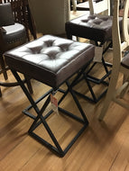 Global Archive Leather Barstool by Jofran 1730-192DS Discontinued