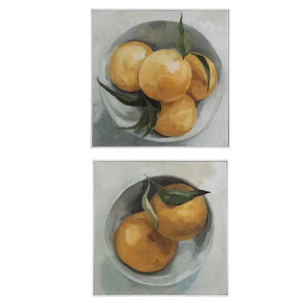 Lemons in Bowls Wall Art by Ganz CB172936