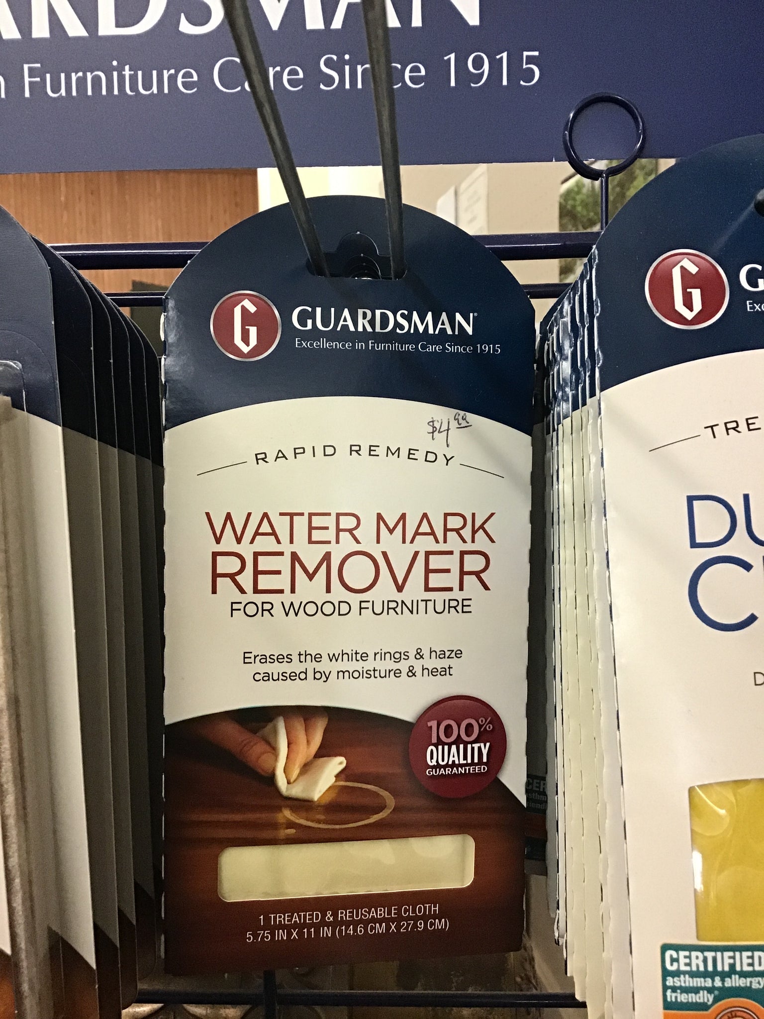 DIY Easy Glazing Fix ~ Guardsman Touch-Up Markers 