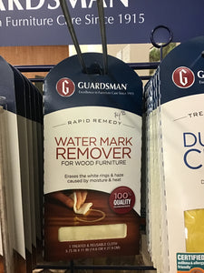 Reusable Water Mark Remover for Wood Furniture by Guardsman 405200
