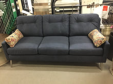 Load image into Gallery viewer, Trevin Stationary Sofa by Best Home Furnishings S38BN 21652 Navy 31248 Multi Discontinued style