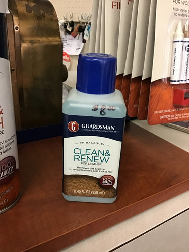 Clean & Renew for Leather - 8.45 oz Bottle by Guardsman 470800