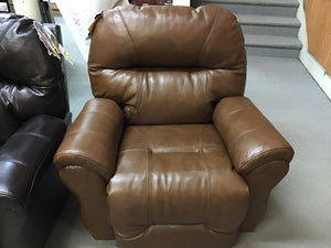 Bodie Leather Rocker Recliner by Best Home Furnishings 8NW17LU 73225-L Camel