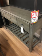 Simply Dining Artisan Server with Wood Top and Hutch by Vaughan-Bassett 221-960 221-961 Discontinued