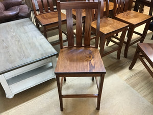 Oak 24" Washington Bar Chair by Woodco Furniture 2220BS24OAK