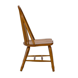 Treasures Bow Back Side Chair by Liberty Furniture 17-C2050 Oak