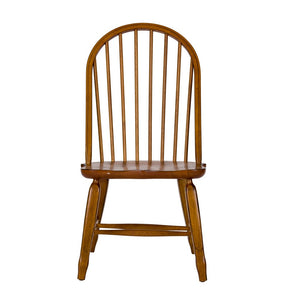 Treasures Bow Back Side Chair by Liberty Furniture 17-C2050 Oak
